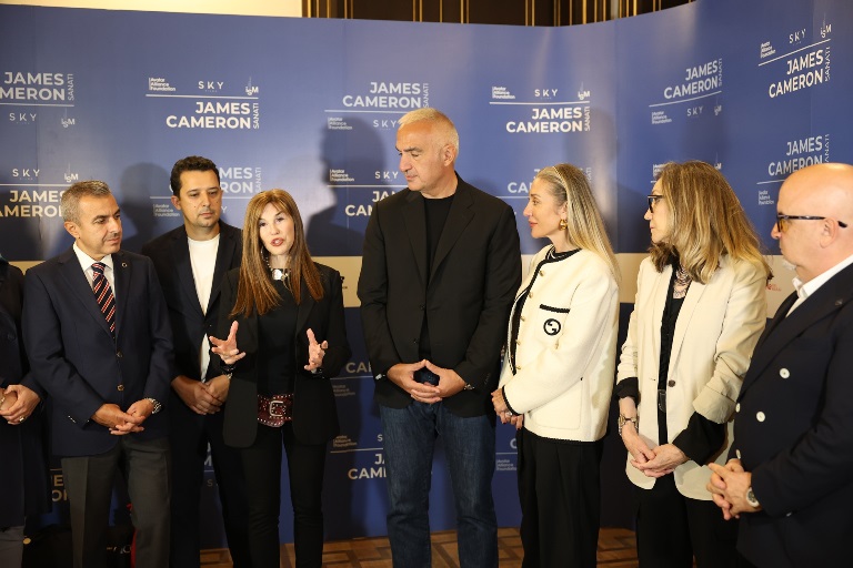 James Cameron Sanat Sergisi, Türkiye Kültür Yolu Festivali Kapsamnda stanbul Sinema Müzesinde Kaplarn Açt!